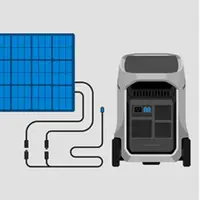 EcoFlow Delta Pro 3 Home Power Station with Solar Panels