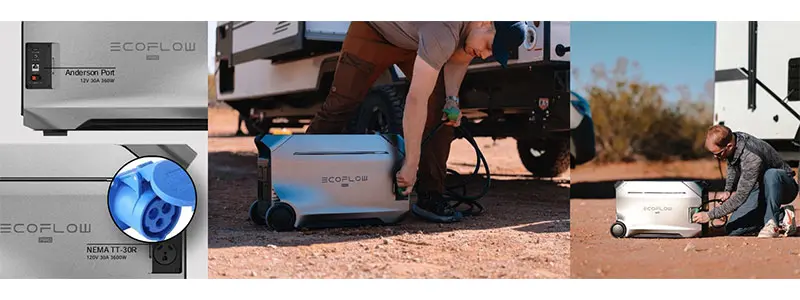 Ecoflow DELTA Pro 3 - Portable Power Station 4 kWh for Home and Camping