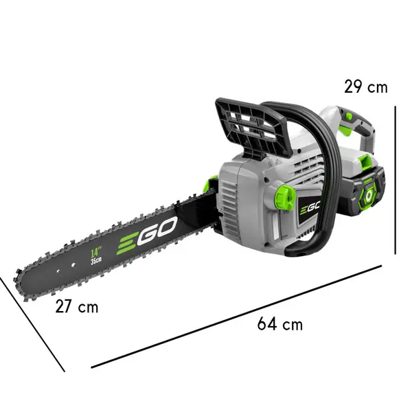 Dimensions EGO CS 1410 E - Professional battery-powered chainsaw