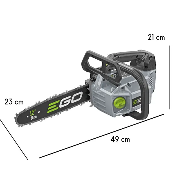 EGO CSX 3000 - Battery-Powered Pruning Chainsaw