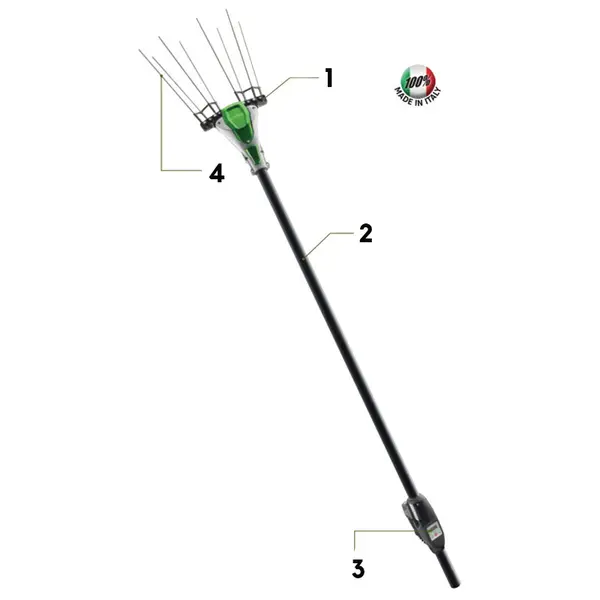 EGO Lotus 057020 - Olive Shaker for Olive Harvesting Work 57 cm