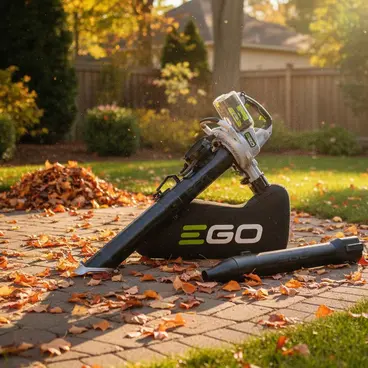 EGO LV 5000 E - Vacuum/Blower with Battery Kit of Your Choice