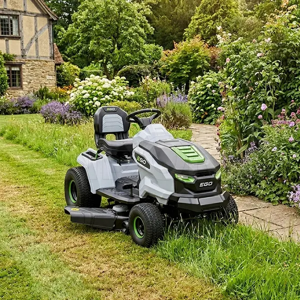 EGO TR 4201 E - T6 Side Discharge and Mulching Ride-On Mower for 6000 m2