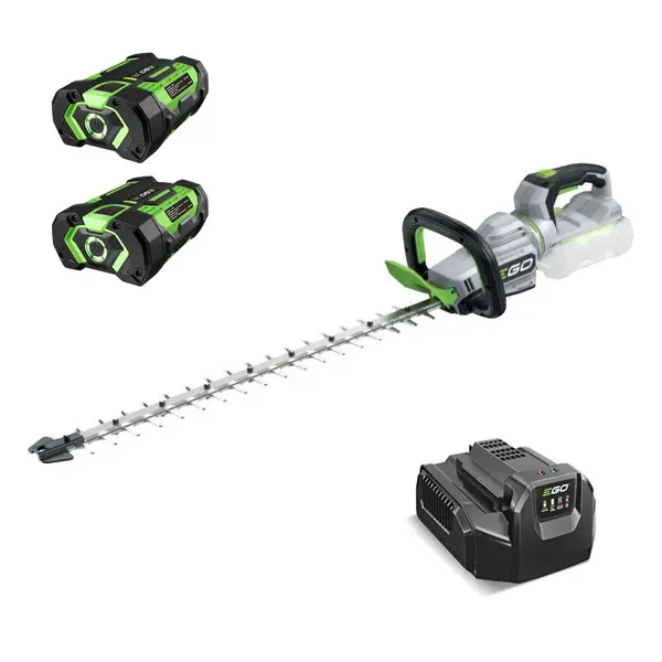 EGO HT 2601 E - PROMO Kit Hedge Trimmer 66 cm with 2 x 2.5 Ah Battery Kit