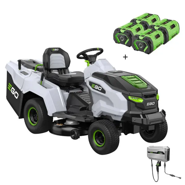 EGO TR 3801 E-B - T6 battery-powered lawn tractor for 6000 m2