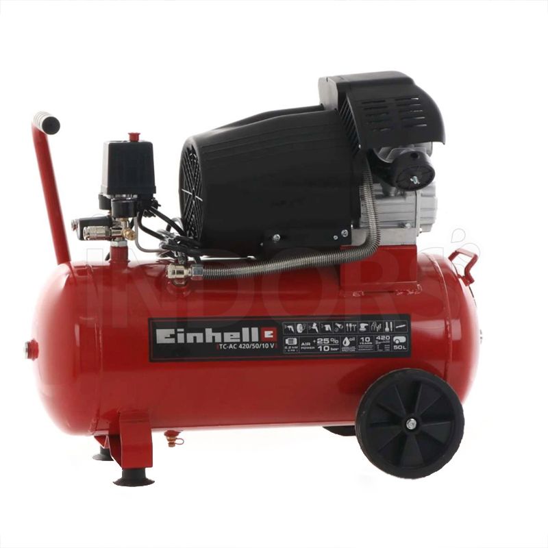 TC-AC Einhell Einhell L/min Lubricated 420/50 Compressor 420
