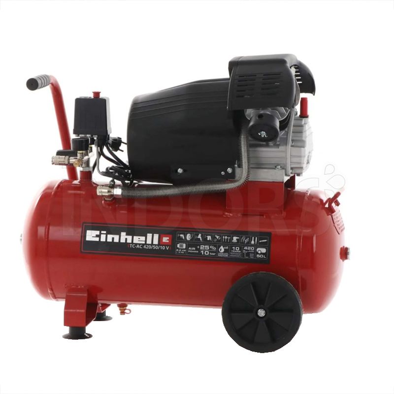 Einhell TC-AC 420/50/10 V compressore ad aria 2200 W 420 l/min