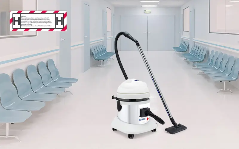 Elsea Ares White Rooms - Vacuum cleaner for sterile environments