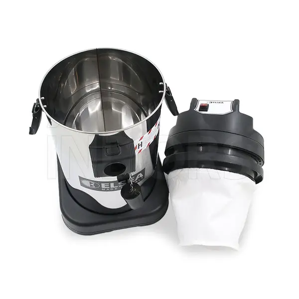 Elsea Hamiantus 37L Vacuum Bin with Stainless Steel Barrel