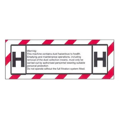 Class H filter for asbestos fine dust vacuum cleaner
