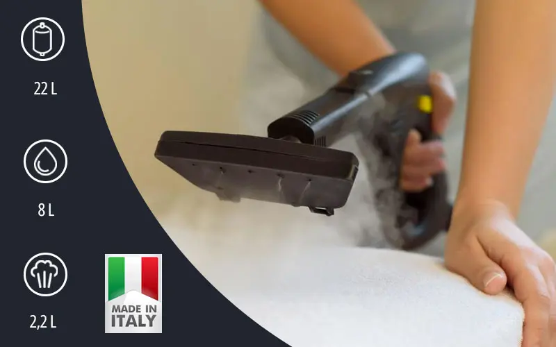 Elsea Steam Wave Carpet Cleaner, Wet and Dry Vacuum Cleaner