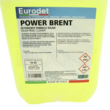 Eurodet Power Brent - 10 kg Photovoltaic Panel Cleaning Detergent