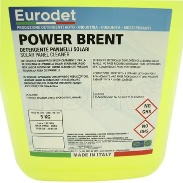 Eurodet Power Brent instructions for 5 kg canister