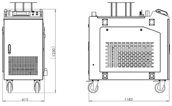 Laser LC-C-3000L - 3000W Continuous Wave Laser Cleaner