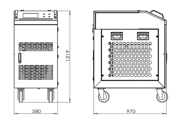 Laser LC-P-1000L - Professional 1000W Water-Cooled Laser Cleaner