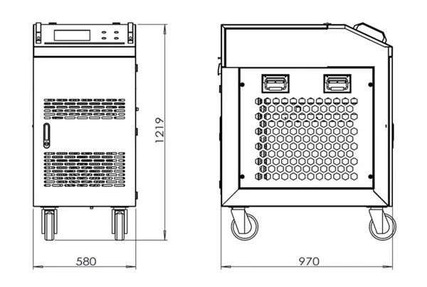 Laser LC-P-500L - 500 W Professional Laser Cleaner Water Cooling