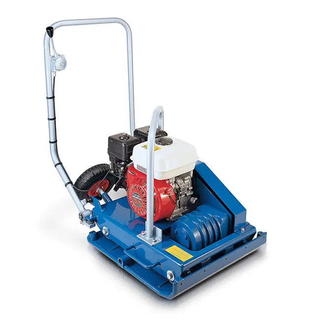 Fast Verdini AC32 - Compactor with Cast Steel Plate 52 x 57 cm and very rounded edges