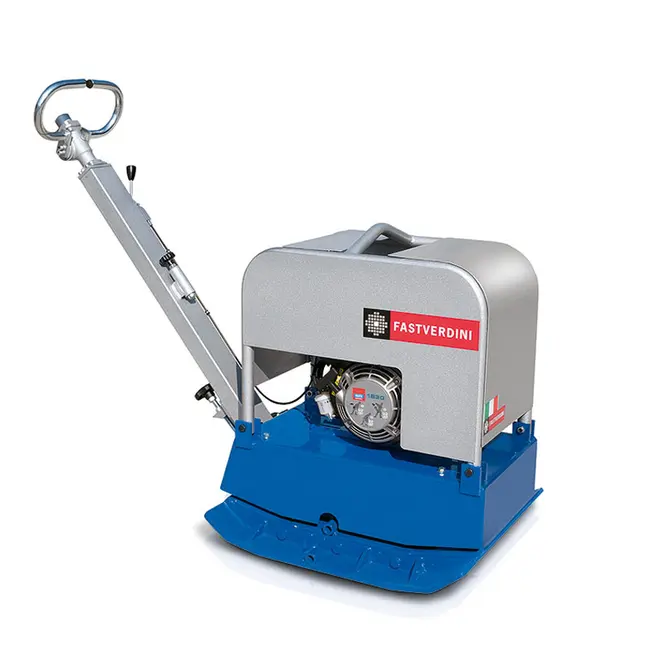 Fast Verdini AR63 Hydraulic Reversible Compactor with Rounded Edge Plate 65 x 76 cm