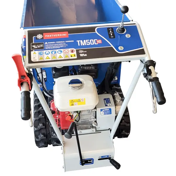Fast Verdini TM 350 AM and Fast Verdini TM 500 AM professional tracked minidumper