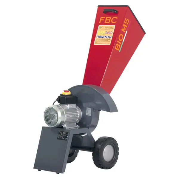 FBC BIO.M5.30 - 3 HP Electric Wood Chipper with Working Capacity 1÷3 m³/h