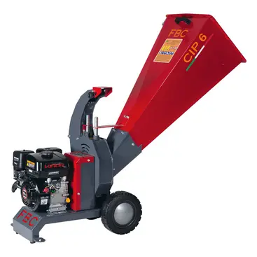 FBC CIP.6.65A - Petrol Wood Chipper with Loncin 5.6 HP Engine, Working Capacity: 4 m³/h