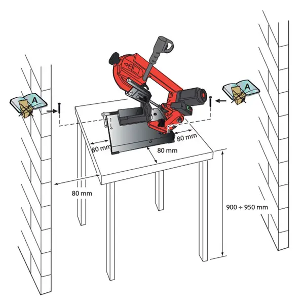 Assembly Instructions Femi 784 XL Cold Metal Cutting Band Saw