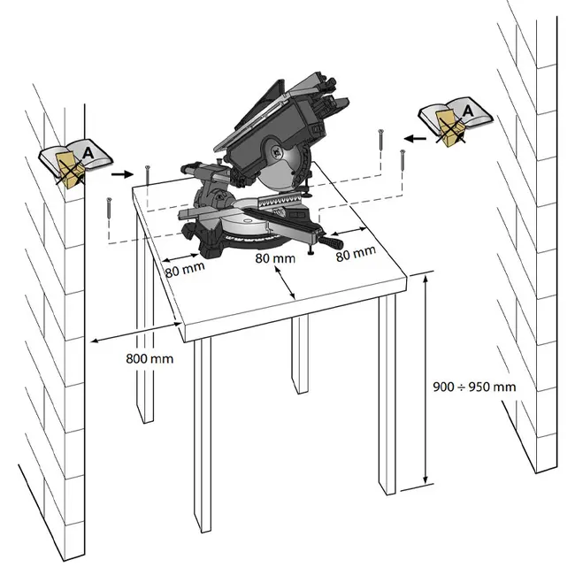Assembly instructions Wood and aluminum cutting machine Femi 1050 3D