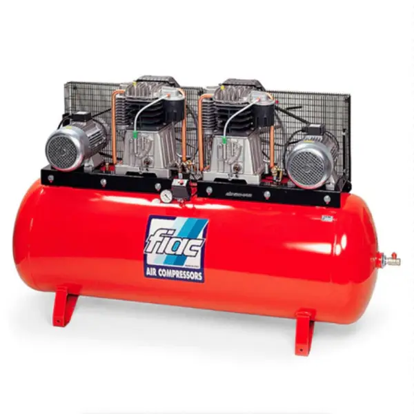 Fiac ABT 900 - 900 L Air Compressor with Double Motor from 7.7+7.7 to 10+10 HP