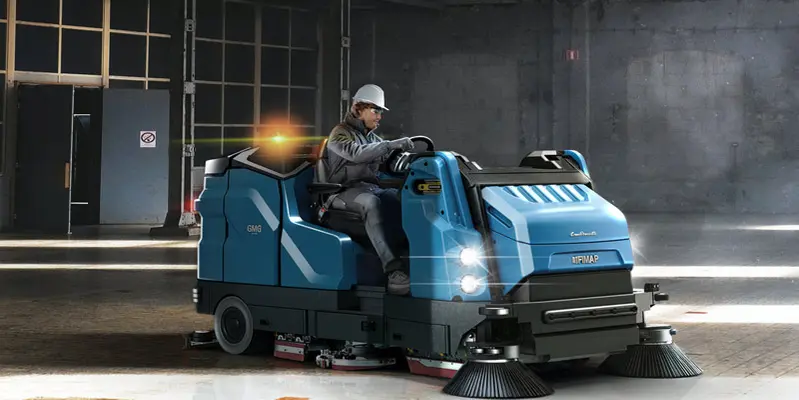Fimap GMG Combinata - Floor Scrubber Dryer and Sweeper