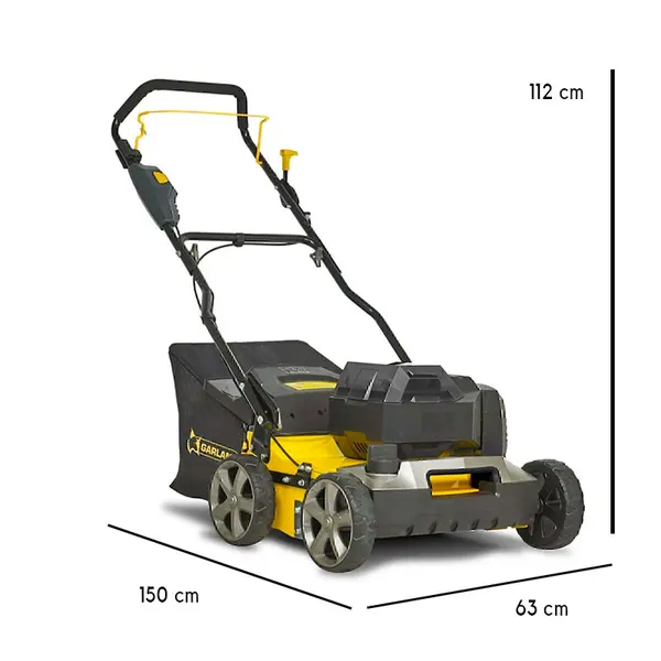 dimensions Garland sweeper-comber