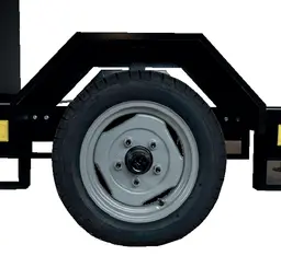pneumatic wheels Genset CART NO GEN - Light Tower Trolley