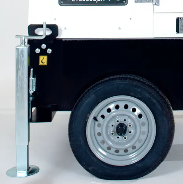 Wheel detail Genset LT 7000 SSH-K - Hybrid Light Tower with Lithium Battery