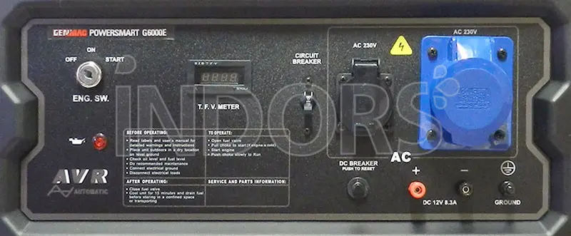 GENMAC G6000E - Power Generator 6 kW