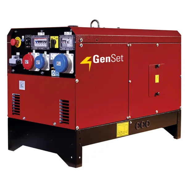 GenSet MG 10/6 S-R - Professional Generator 6.6 kVA with Lombardini Engine