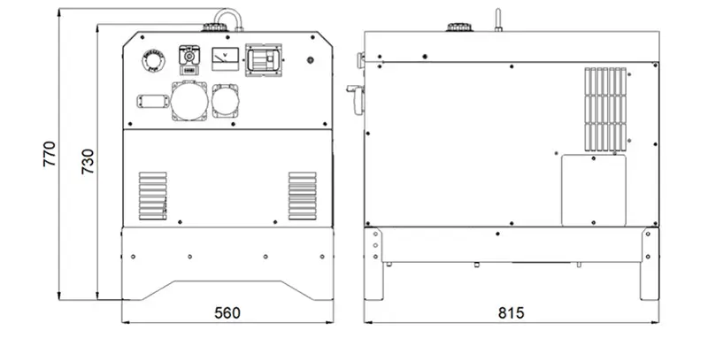 Genset power generator