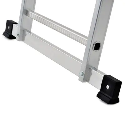 Gierre Modula AL310 Steel Joint - Double or Extendable Ladder - Multifunction in Aluminum