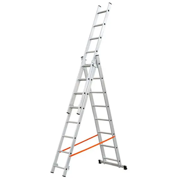 Gierre Modula AL410 - Triple Transformable Ladder - Multifunction in Steel