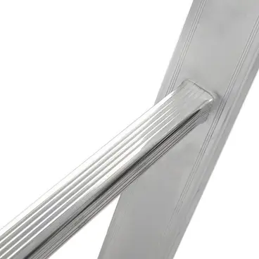 square section rungs 25 x 25 Gierre Modula AL420 - Triple Extendable Ladder - Transformable in Steel