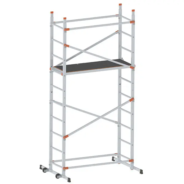 Gierre Fast&Lock 400 FA400FL - Multipurpose Aluminum Scaffolding, Working Height 3.9 m