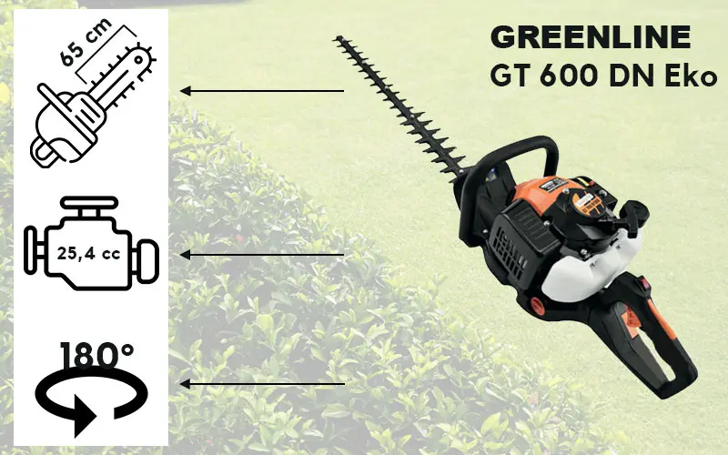 GreenLine GT 600 DN Eko - MOTORIZED HEDGE CUTTER