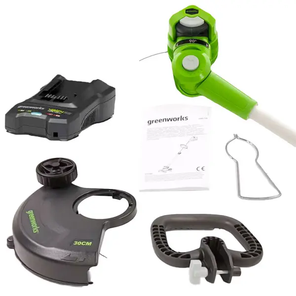 Greenworks G48LT30K2 - Telescopic Trimmer Battery Kit