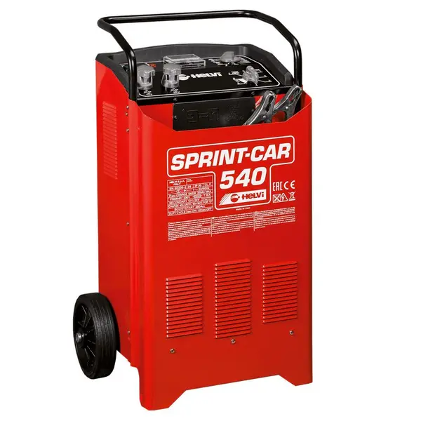 Helvi Sprint Car 540 - Battery Charger with Wheeled Starter