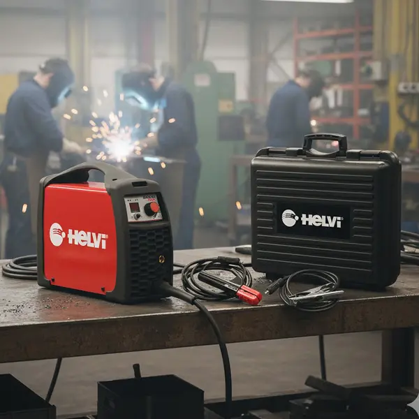 Helvi Sparc 160 + Suitcase Kit - Professional Inverter Welder 6.4 kVA