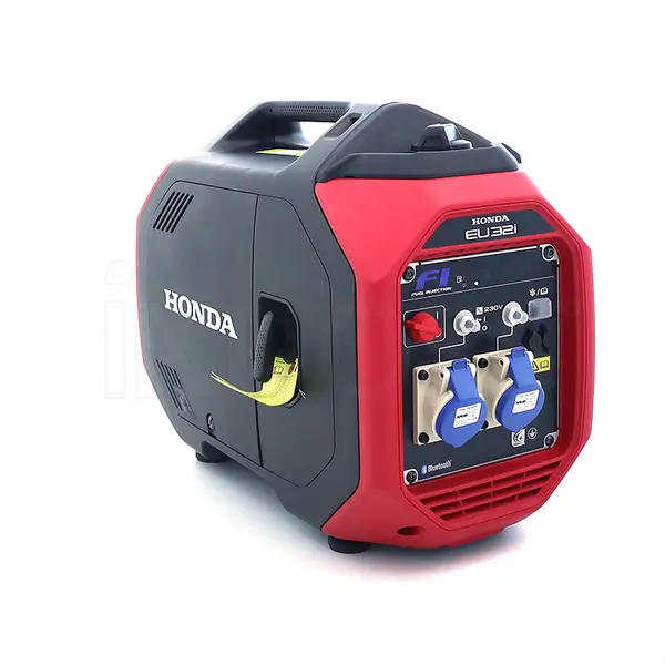 Honda EU 32i - 3.2 kW Inverter Generator with FREE Abac Start RollCage OSS20P Compressor
