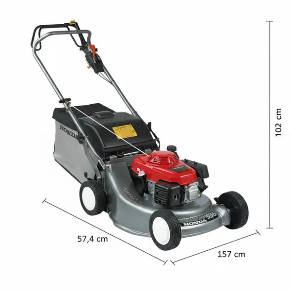 Honda HRD 536 HX - 163 cc 2-in-1 Professional Lawnmower