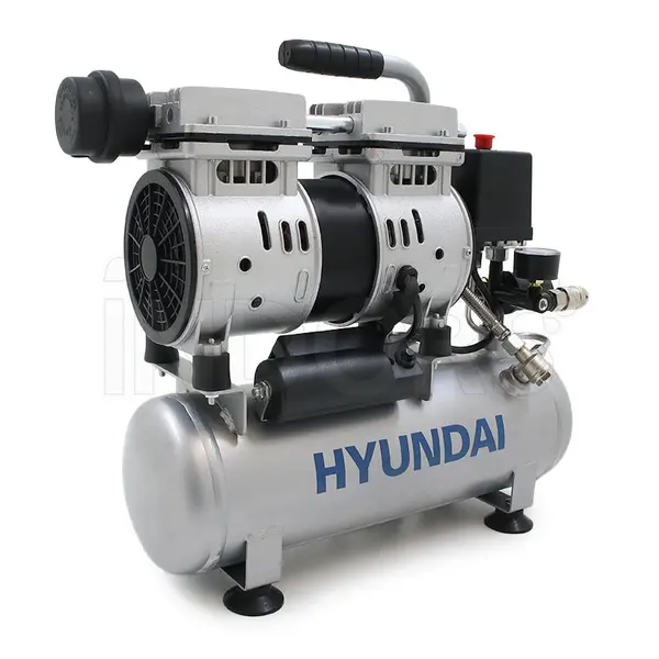 Hyundai 65712 - Super Silent Compressor 6 L Oil Free