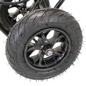 solid and large wheels Hyundai 35240 - 52cc brush cutter