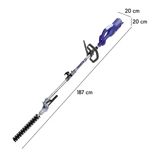 measures Hyundai 35704 - 4 in 1 Multifunction Electric Brushcutter - Cod. SF7A204