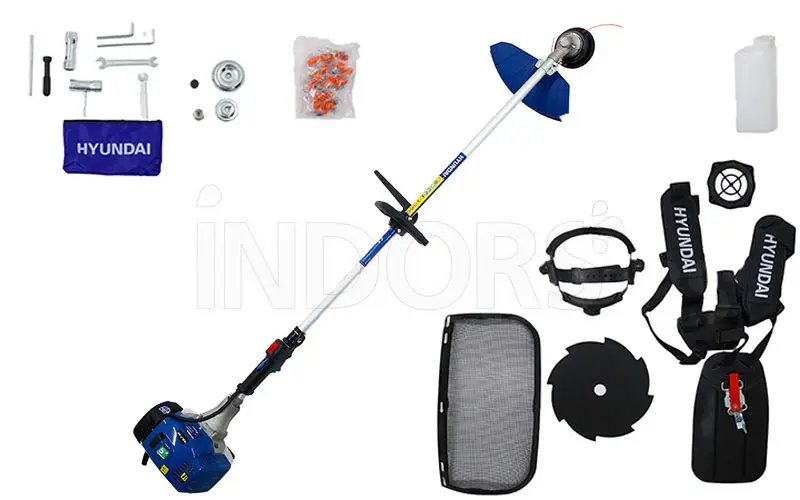 Hyundai PRO 35275 - 42cc brush cutter with soft grip handle