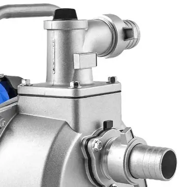 Hyundai 35606 - 2-Stroke Self-Priming Petrol Water Pump, 2 HP